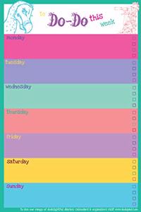 Dodo Weekly to Do Do Reminder List Planner Pad - Bright