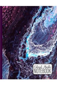 Colorful Marble Notebook
