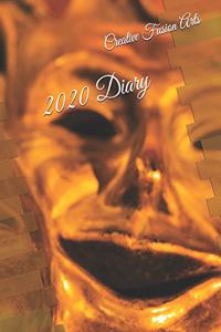 2020 Diary: Weekly Planner & Monthly Calendar - Desk Diary, Journal, Performing Arts, Theater, Theatre, Actor, Acting, Drama, Thespian, Thalia, Melpomene, Melpo