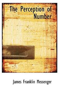 The Perception of Number