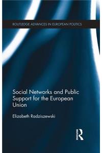 Social Networks and Public Support for the European Union