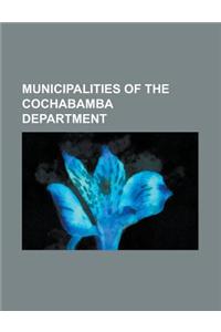 Municipalities of the Cochabamba Department