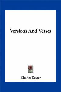 Versions and Verses