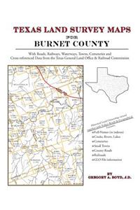Texas Land Survey Maps for Burnet County