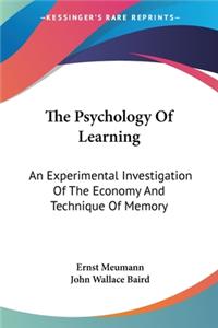 Psychology Of Learning