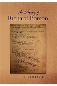 The Library of Richard Porson