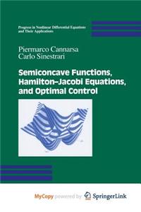 Semiconcave Functions, Hamilton-Jacobi Equations, and Optimal Control
