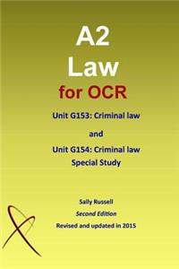 A2 Law for OCR Unit G153