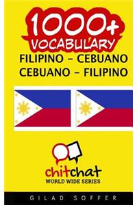 1000+ Filipino - Cebuano Cebuano - Filipino Vocabulary