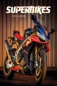 Superbikes Square Wiro Wall Calendar 2023