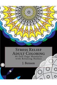 Stress Relief Adult Coloring