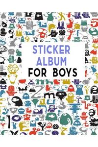 Sticker Albums For Boys