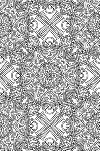 Mandala Pattern - Color My Cover Journal