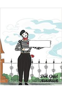 Joker Man Dot Grid Notebook: Dot Grid Pages