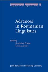Advances in Roumanian Linguistics