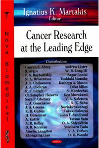 Cancer Research at the Leading Edge