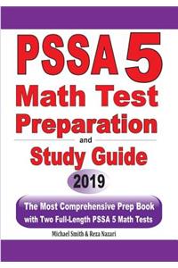 PSSA 5 Math Test Preparation and Study Guide