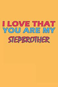 I Love That You Are My Stepbrother