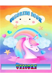 Unicorn coloring book