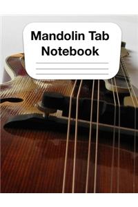 Mandolin Tab Notebook
