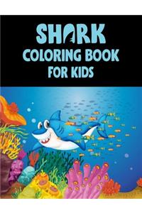Shark Coloring Book For kids