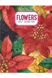 Flowers Coloring Book