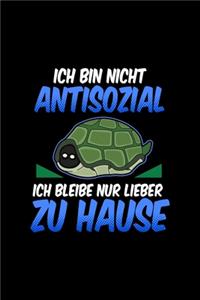 Ich bin nicht antisozial ich bleibe nur lieber zuhause