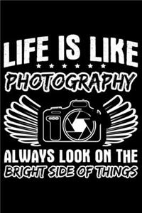 Life Is Like Photography Always Look On The Bright Side Of Things