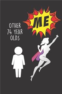 Birthday Superheroe Women Notebook