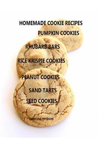 Homemade Cookie Recipes Pumpkin Cookies, Rhubarb Bars, Rice Krispies Cookies, Peanut Cookie, Sand Tarts, Seed Cookies