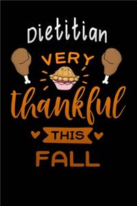 Dietitian very thankful this fall
