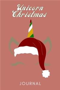 Unicorn Christmas Journal