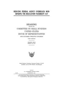 Reducing federal agency overreach