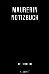 Notizbuch für Maurer / Maurerin