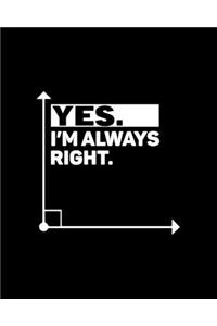 Yes I'm Always Right