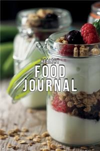 Healthy Food Journal Breakfast Lunch Dinner Fitness Meal Log