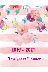 2019 - 2021 Tow Years Planner