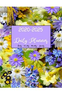 2020 - 2025 Daily Weekly Monthly Yearly Planner