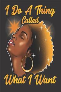 Black Girl Magic Lined Journal