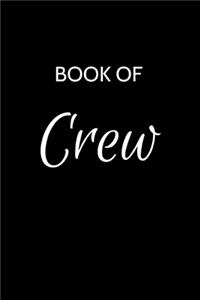 Crew Journal