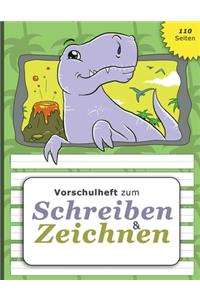Vorschulheft zum Schreiben und Zeichnen