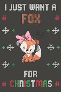 I Just Want A Fox For Christmas