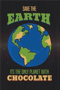 Save The Earth It's The Only Planet With Chocolate