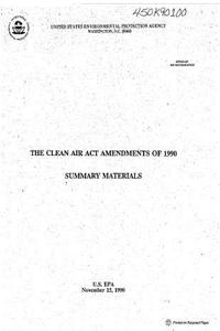 Clean Air ACT Amendments of 1990