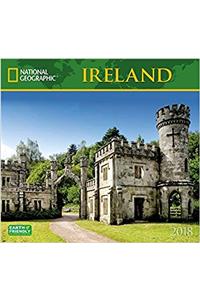 National Geographic Ireland 2018 Wall Calendar