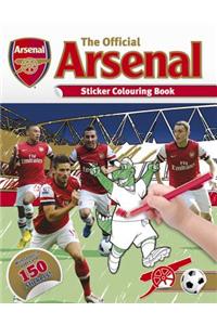 Official Arsenal Sticker Colouring Book