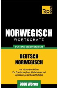 Wortschatz Deutsch-Norwegisch für das Selbststudium. 7000 Wörter