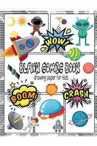 Blank Comic Book Drawing Paper for Kids