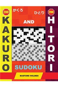 200 Kakuro and 200 Hitori Sudoku