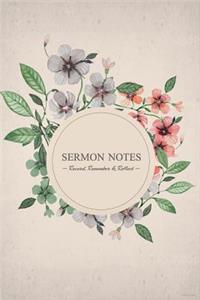 Sermon Notes Journal